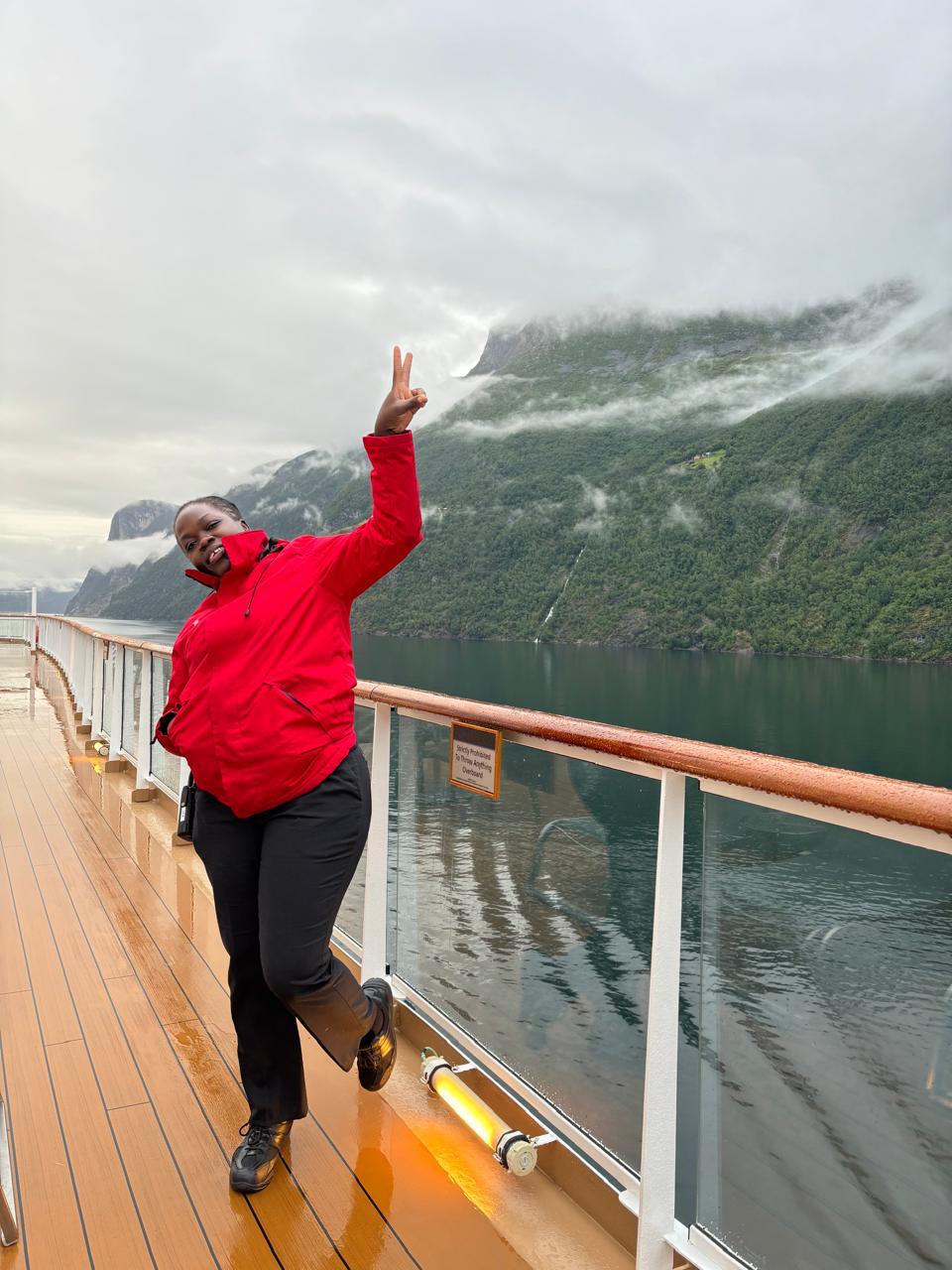 Celestine Owino — Hotel Utility Custodial, Viking Ocean Cruises